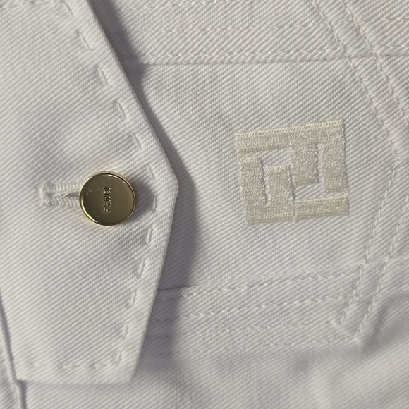 Fendi Denim Vest - Picture 3 of 6